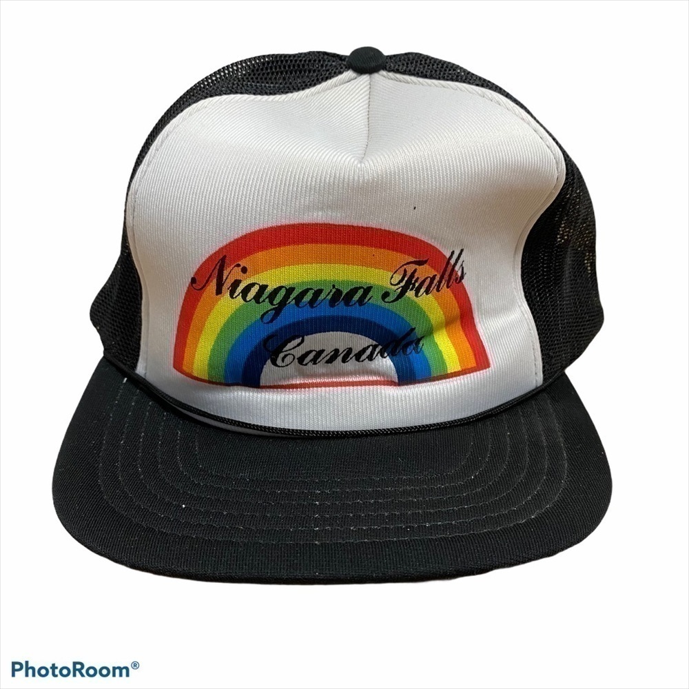 Vintage Niagara Falls Rainbow Pride Trucker Hat